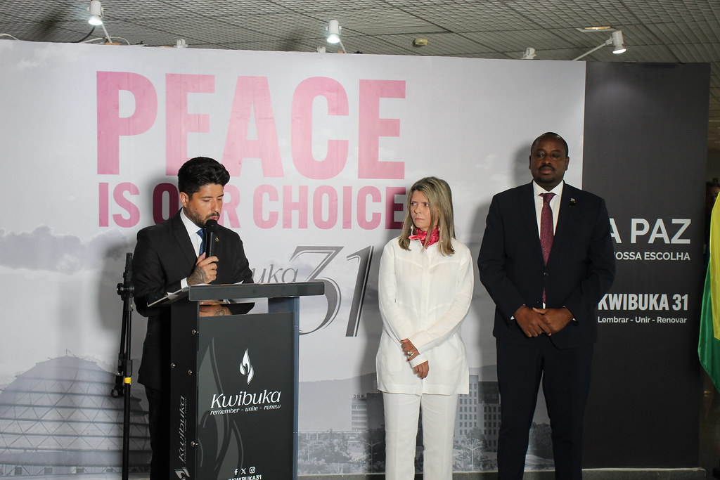 CLDF inaugura exposição Kwibuka31, em memória às vítimas do genocídio contra os Tutsi
