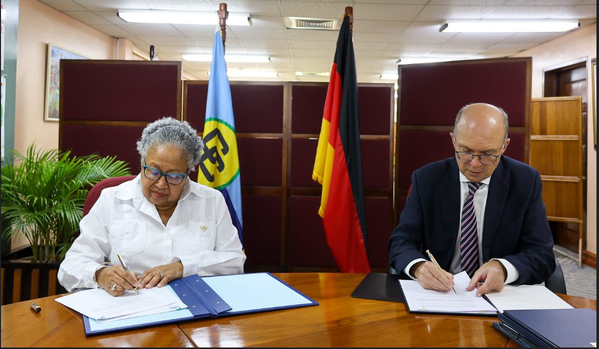 CARICOM e Alemanha formalizam intenção de cooperar em questões de desenvolvimento sustentável