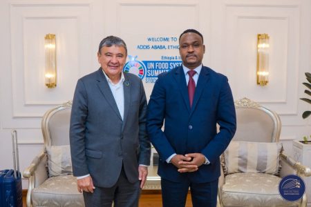 Wellington Dias participa da divulgação do Mapa da Fome no mundo nesta segunda-feira (28.07), na Etiópia