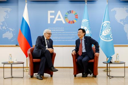 Rússia reforça parceria com a FAO em segurança alimentar e sustentabilidade agrícola