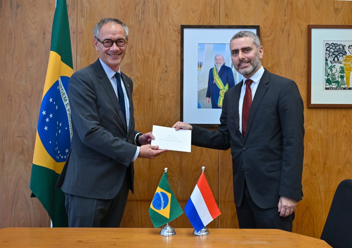 Mensagem de boas-vindas do Sr. Aldrik Gierveld, Embaixador do Reino dos Países Baixos no Brasil
