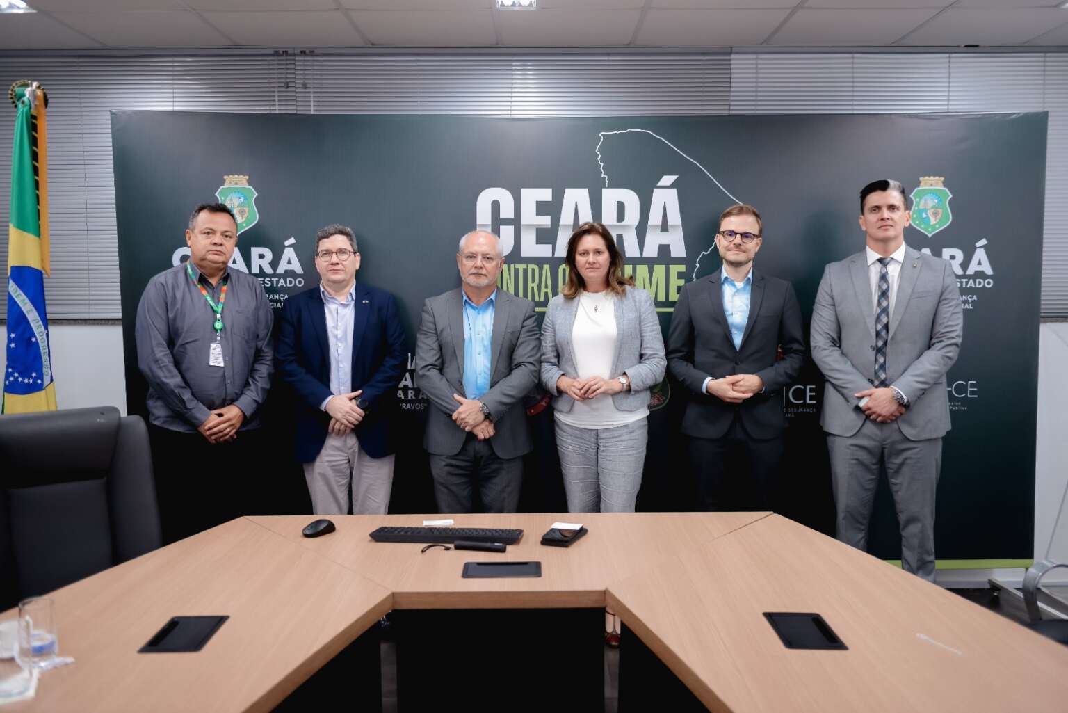 Comitiva da Embaixada da República Tcheca discute com SSPDS oportunidades de parcerias na área da segurança pública