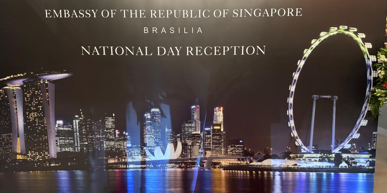 Singapura celebra 60 anos de independência em recepção diplomática em Brasília