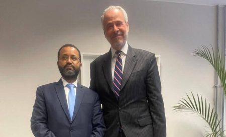 Embaixador da Etiópia no Brasil se reúne com o Presidente da 30ª Conferência das Partes (COP30)