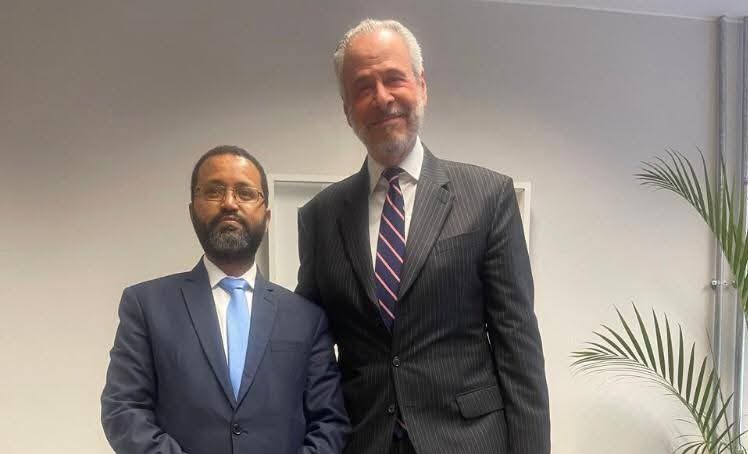 Embaixador da Etiópia no Brasil se reúne com o Presidente da 30ª Conferência das Partes (COP30)