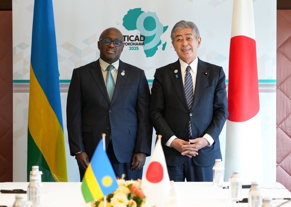 Japão e Ruanda fortalecem cooperação bilateral
