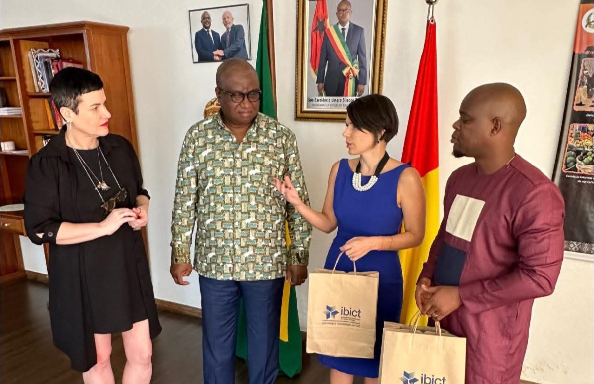 Embaixada da Guiné-Bissau recebe representante do IBICT