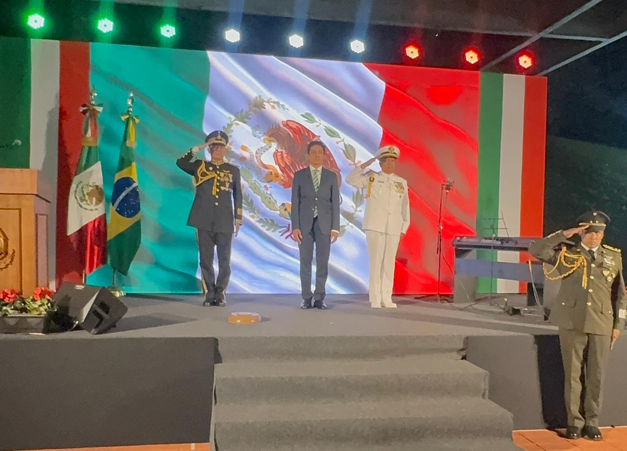 Embaixada do México celebra os 215 anos da Independência com cerimônia em Brasília