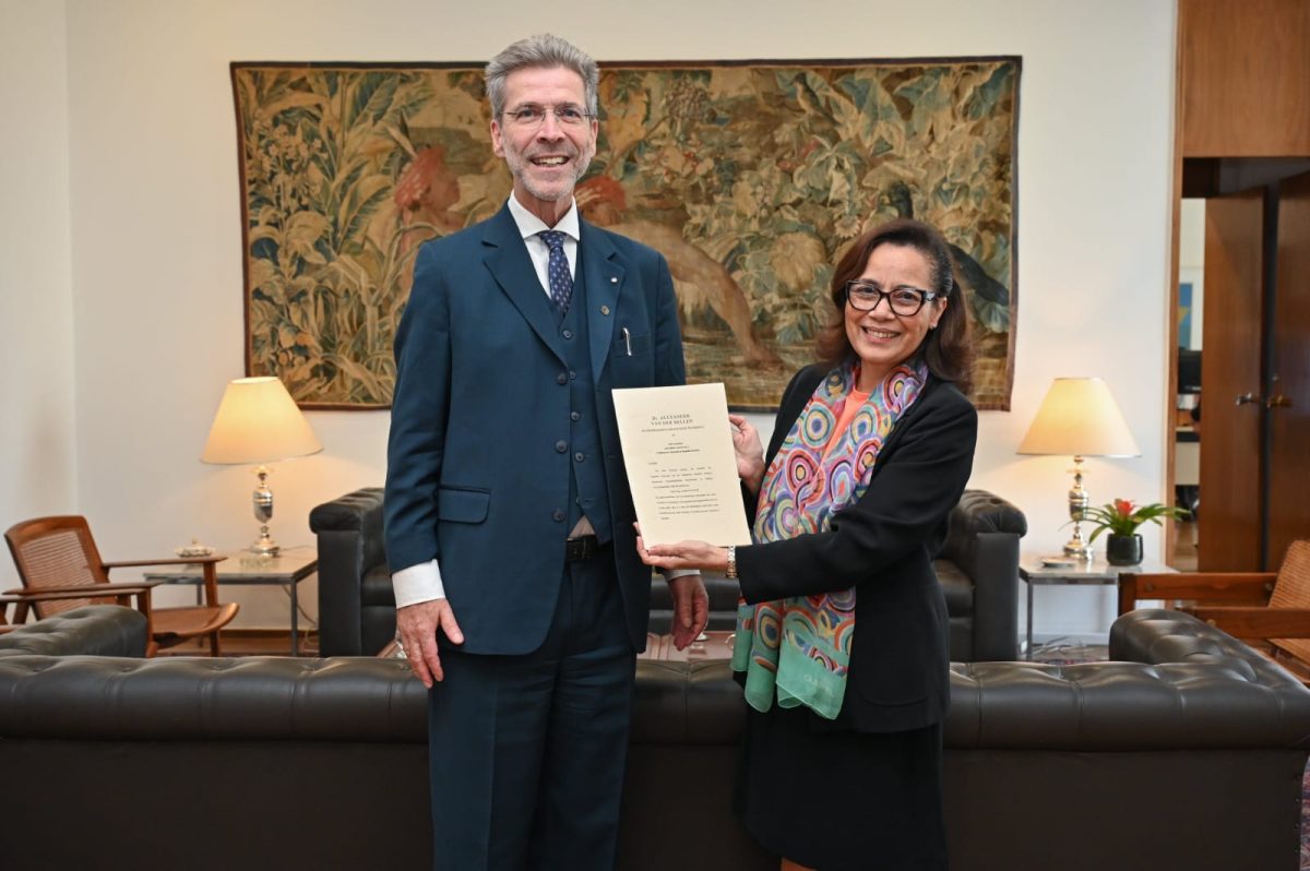 Novo Embaixador da Áustria chega ao Brasil