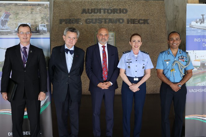 ESD recebe Embaixador da Índia no Curso de Diplomacia e Defesa
