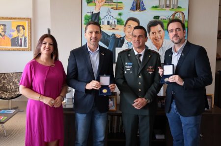 Aparecida recebe adido militar de Israel e reforça cooperação na área de segurança pública