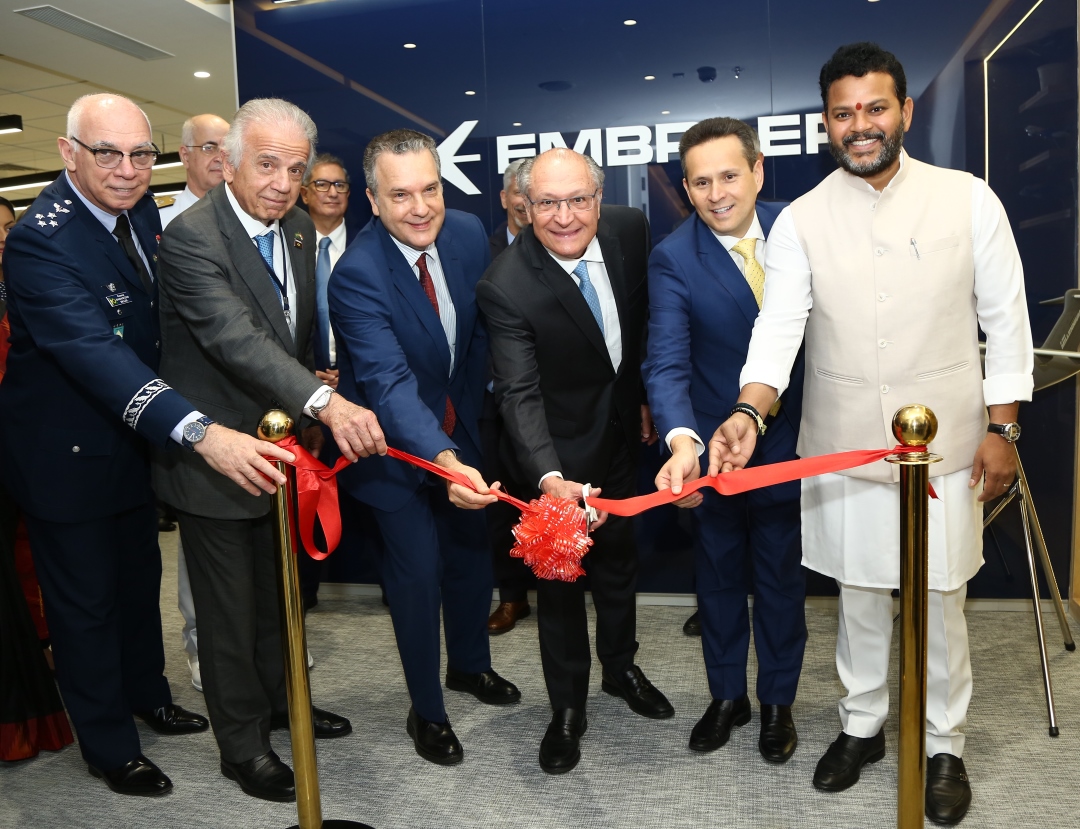 Embraer inaugura escritório na Índia em Nova Délhi