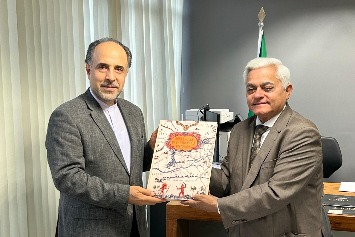 1º vice-presidente do TJDFT recebe visita do Embaixador do Irã