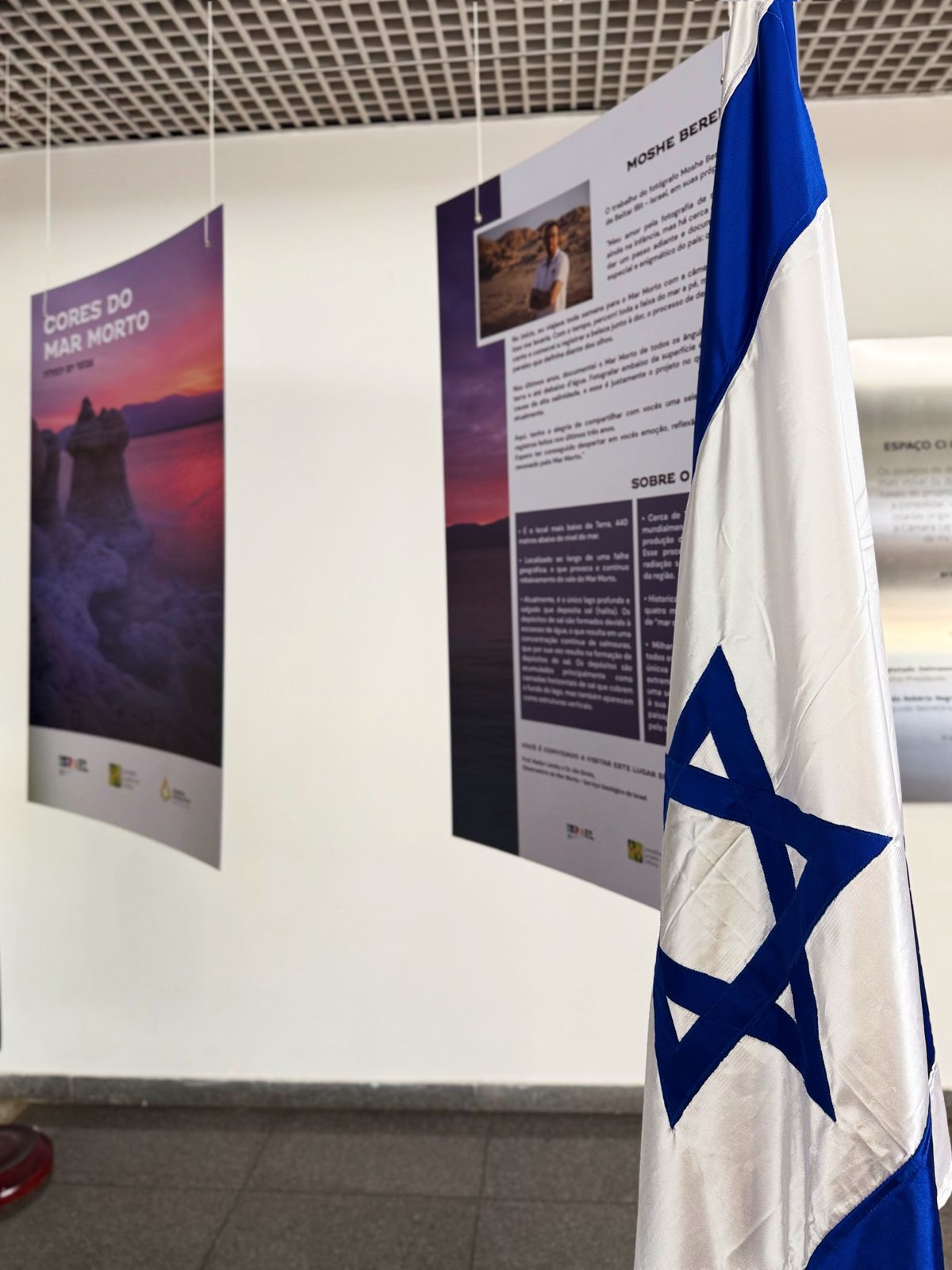 Embaixada de Israel inaugura exposição “Cores do Mar Morto” na Câmara Legislativa do DF