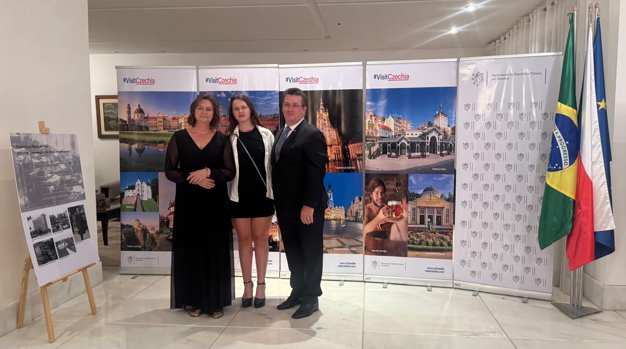 República Tcheca celebra Dia Nacional em Brasília com homenagens e reforço da parceria bilateral