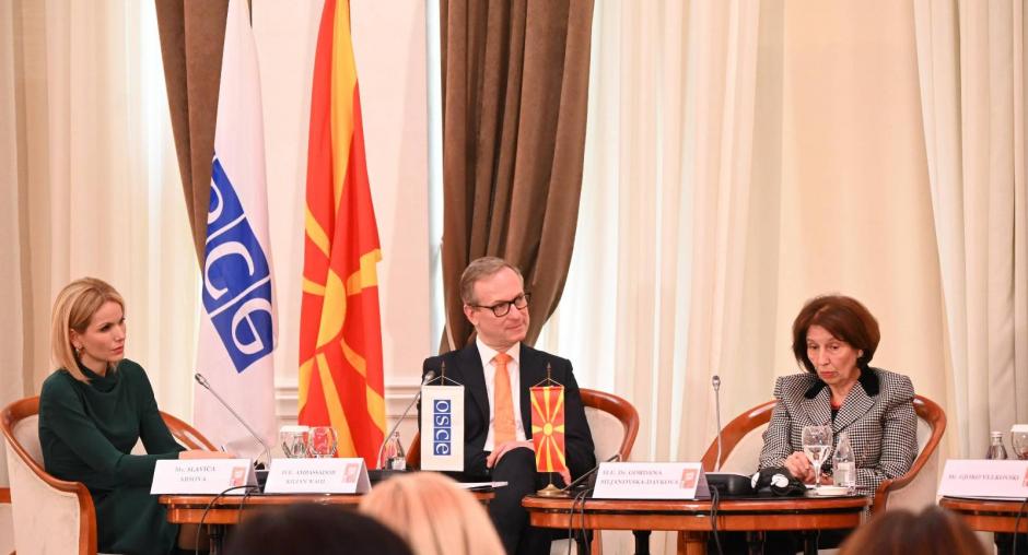 OSCE e autoridades da Macedônia do Norte reforçam cooperação para prevenir o feminicídio