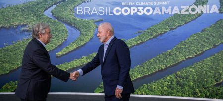 Guterres: Belém com COP30 deve levar transformação para a humanidade