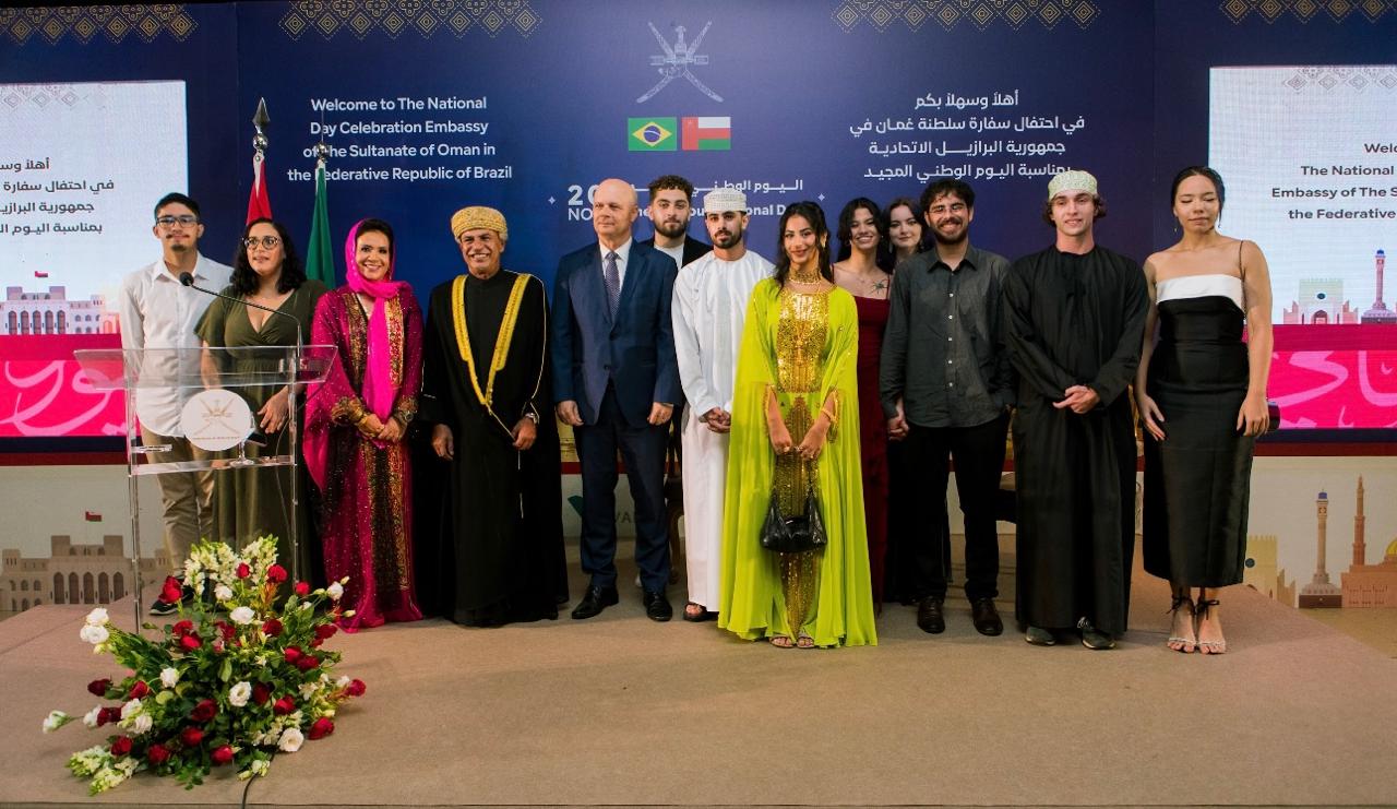 Embaixada do Sultanato de Omã celebra Dia Nacional em Brasília e destaca avanços diplomáticos, econômicos e compromisso com a paz