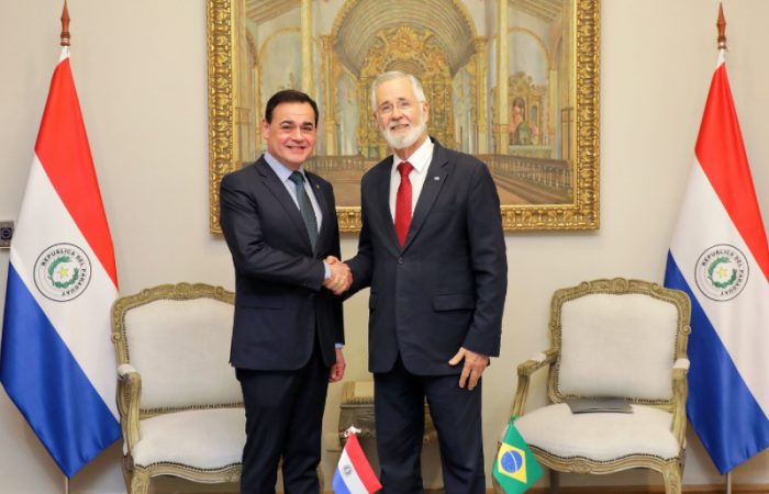 Chanceler do Paraguai e Embaixador do Brasil discutem itens da agenda bilateral e regional