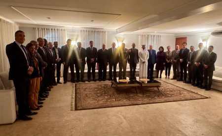 “Deixo o Brasil com gratidão”: Embaixador Qais Shqair é homenageado em jantar na Embaixada da Palestina