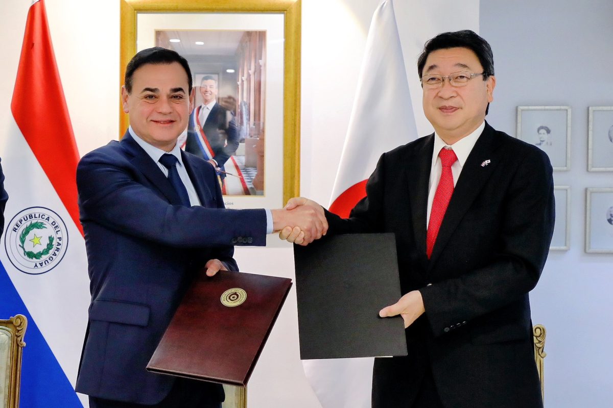 Paraguai e Japão assinam acordo para promover e proteger investimentos