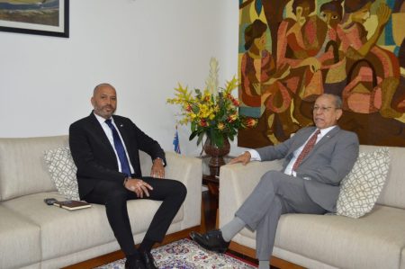 Embaixada de Cabo Verde recebe Delegação da Agência de Aviação Civil em visita de cortesia