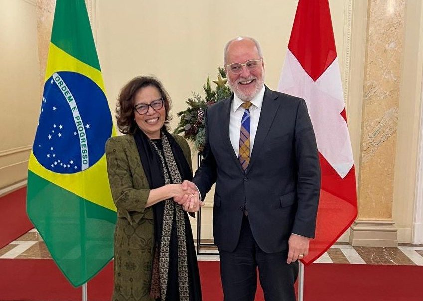 Brasil e Suíça reforçam laços estratégicos em encontro de alto nível em Berna