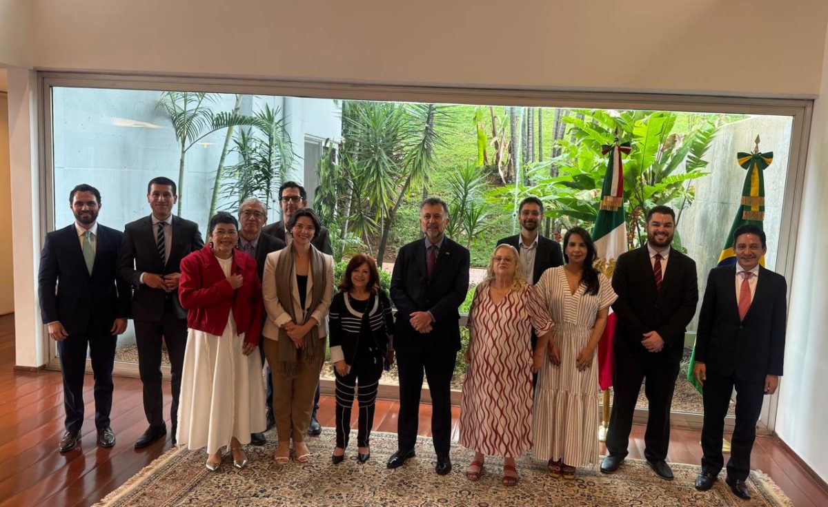 Embaixada do México recebe imprensa para café da manhã com o novo Embaixador Carlos García de Alba