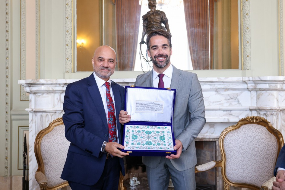 Eduardo Leite recebe Embaixador da Índia para fortalecer parcerias em tecnologia, inovação e agronegócio