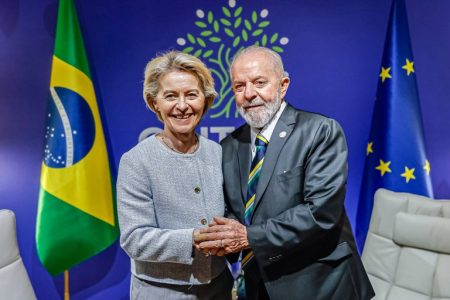 Lula recebe presidente da Comissão Europeia para tratar do acordo MERCOSUL–UE