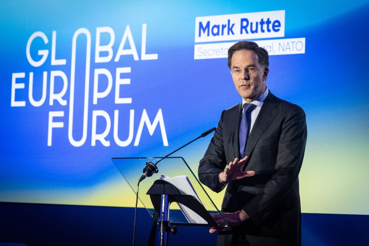 Rutte defende cooperação entre OTAN e União Europeia para reforçar segurança e apoio à Ucrânia