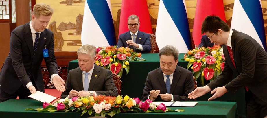 Finlândia e China aprofundam parceria estratégica no setor energético