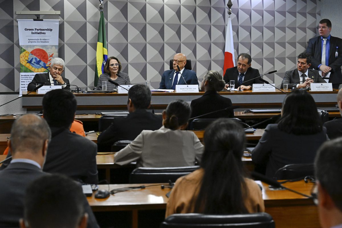 Senadores brasileiros reforçam parceria verde com Japão