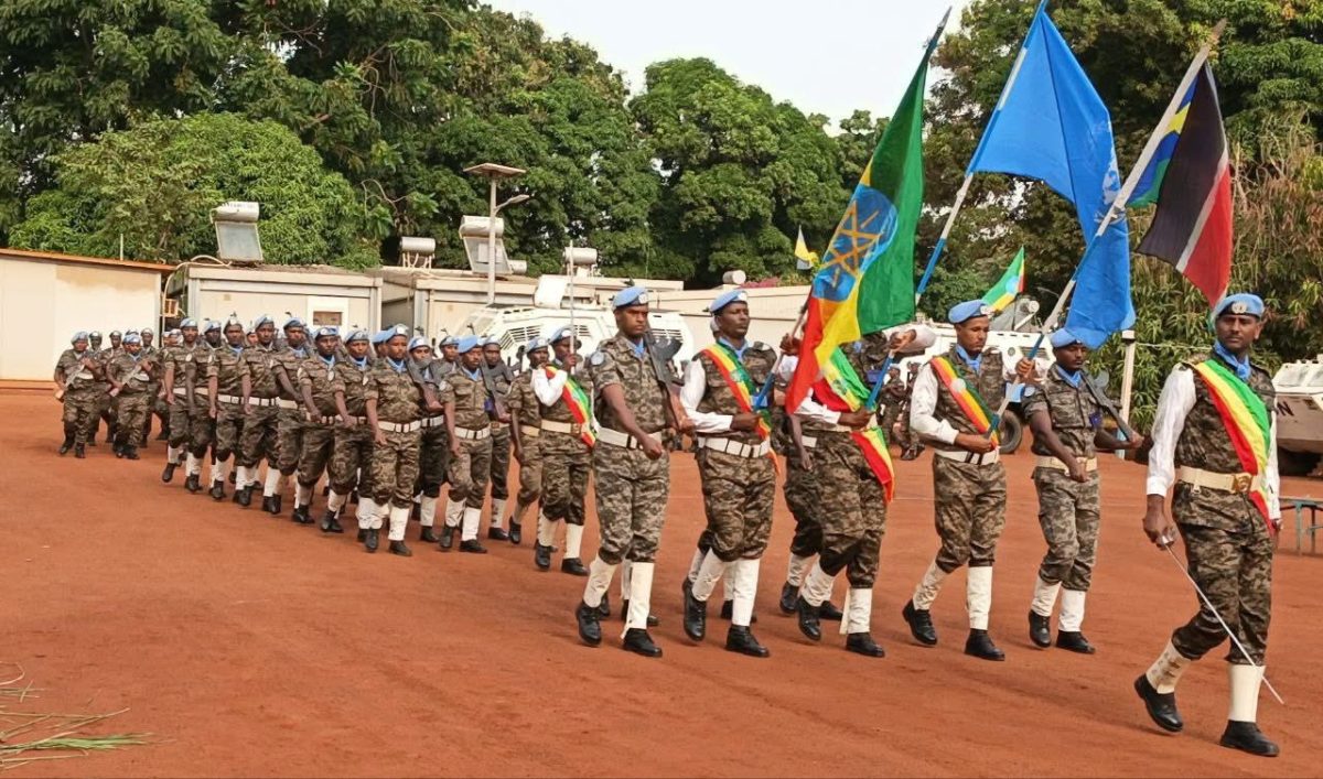 Forças de Paz Etíopes Recebem Medalhas da ONU no Sudão do Sul