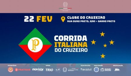 Corrida Italiana do Cruzeiro celebra laços entre Itália e Minas Gerais no Dia do Imigrante Italiano