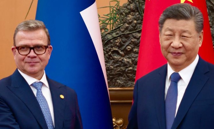 Primeiro-ministro da Finlândia se reúne com Xi Jinping durante visita oficial à China
