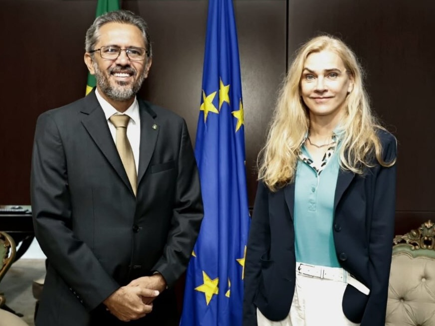 Governador recebe Embaixadora da UE e destaca avanço das relações com o Ceará