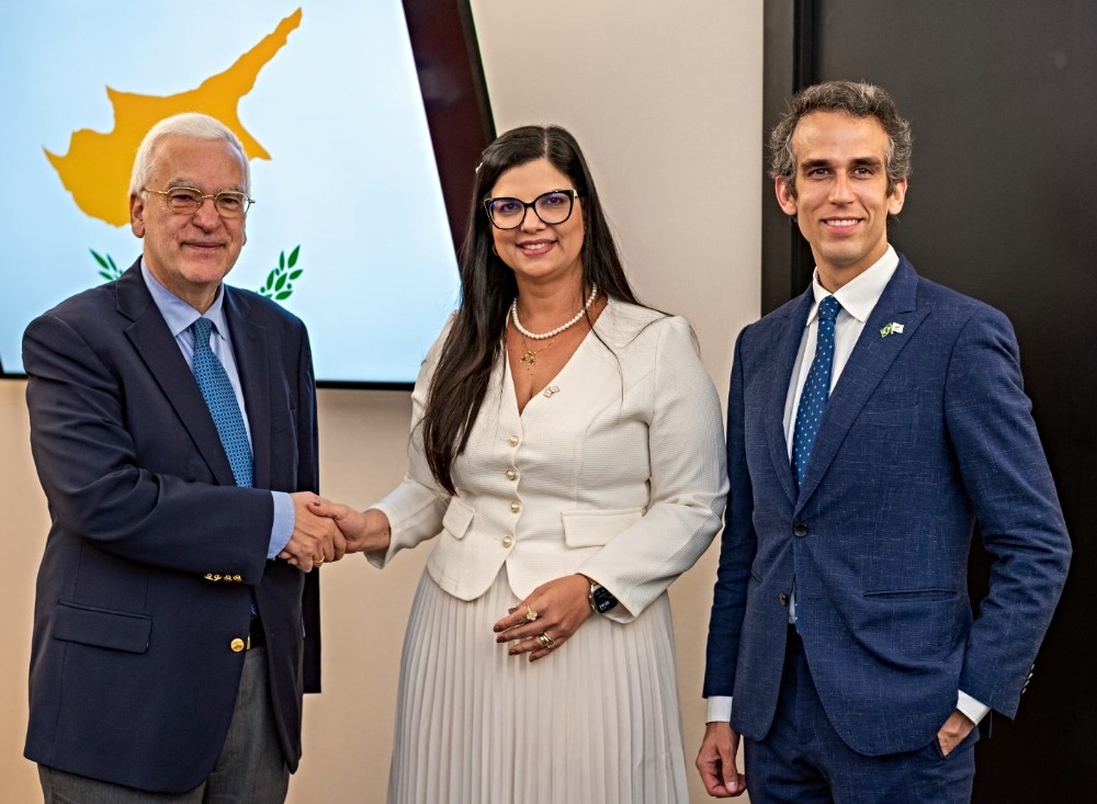 Embaixador de Chipre visita a Federação das Indústrias do Ceará