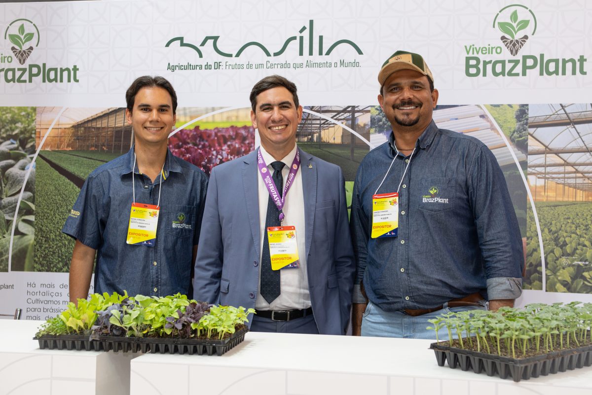 Produção agrícola do DF é destaque em evento