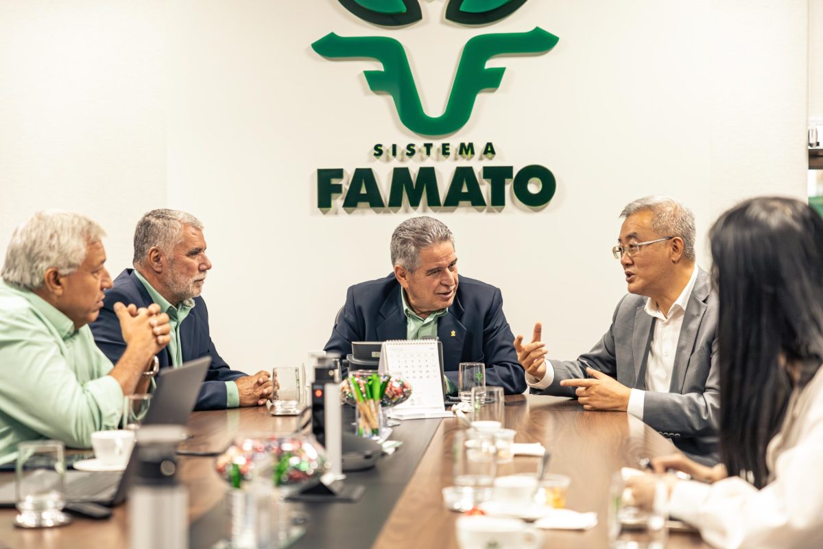 Famato e Embaixador chinês discutem logística, armazenagem e diversificação das exportações