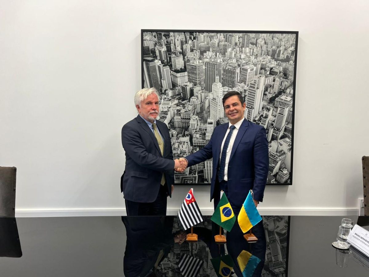 Embaixada da Ucrânia no Brasil realiza reunião com o Governo do Estado de São Paulo para discutir cooperação bilateral