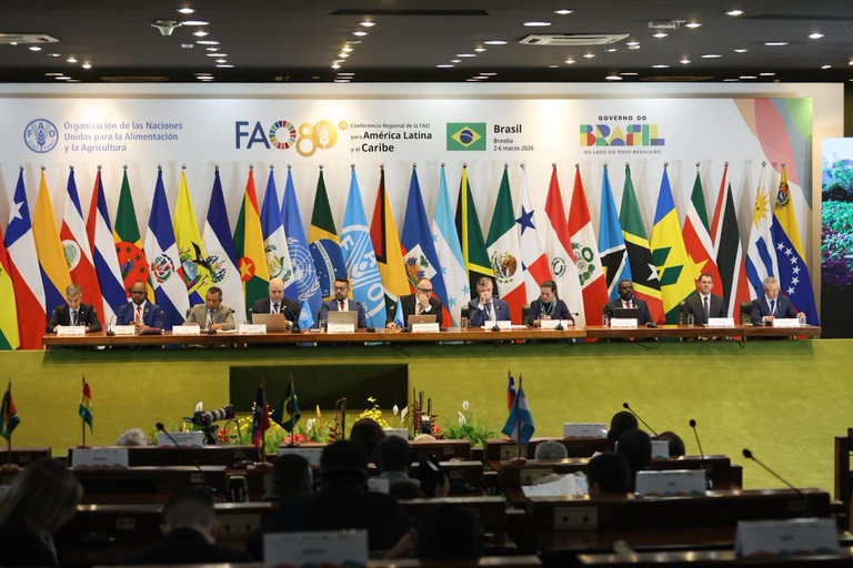 Mapa destaca avanços em produtividade sustentável e inovação na 39ª Conferência Regional da FAO para América Latina e Caribe