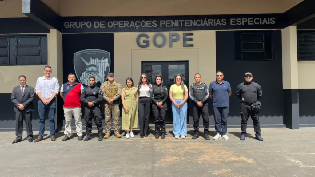 Polícia Penal recebe nova comitiva da embaixada do Equador no Brasil