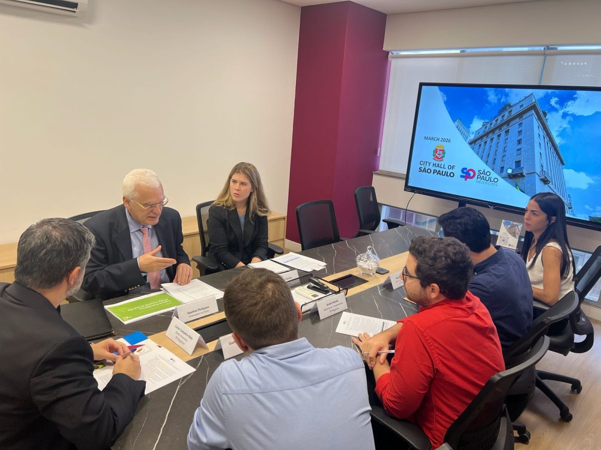 Embaixador de Chipre visita SP Negócios e discute cooperação para ampliar investimentos entre São Paulo e o país europeu