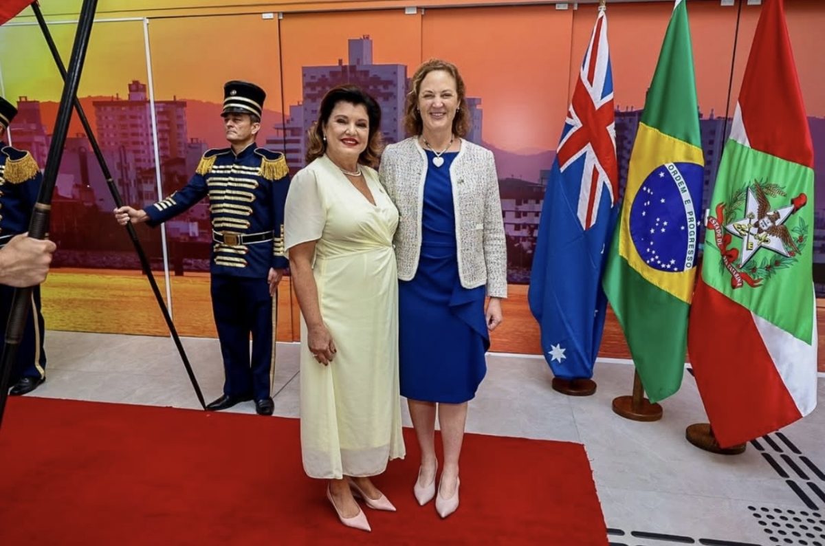 Embaixadora da Austrália reforça parcerias durante visita oficial a Santa Catarina