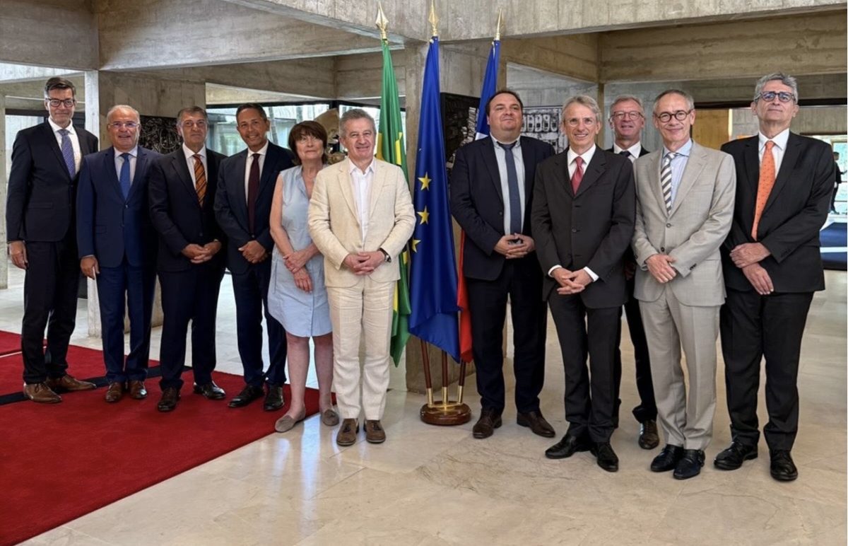 Delegação do Senado francês cumpre agenda estratégica em Brasília