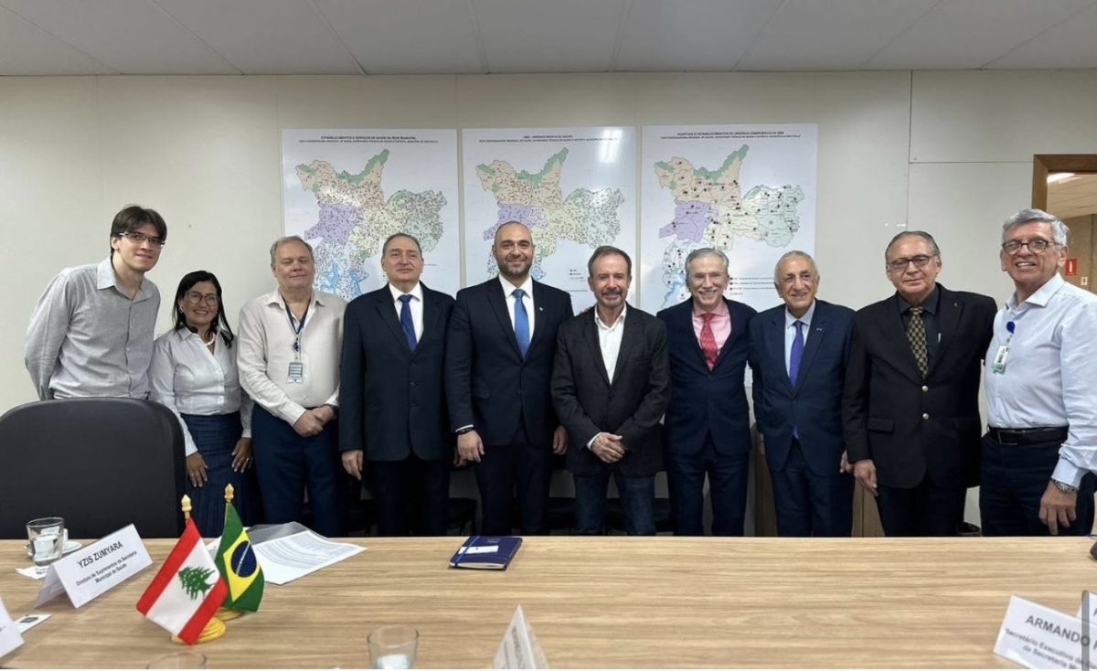 Líbano e São Paulo discutem cooperação na área da saúde