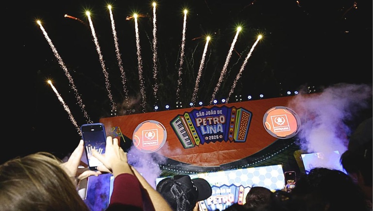 Segundo carnaval do Brasil, festas juninas já movimentam economia e impulsionam o turismo no Nordeste Em Petrolina, a abertura oficial das festividades teve início na última terça-feira (7), com o lançamento do ciclo junino / FOTO: Deivid Menezes/Jackson Gusmão
