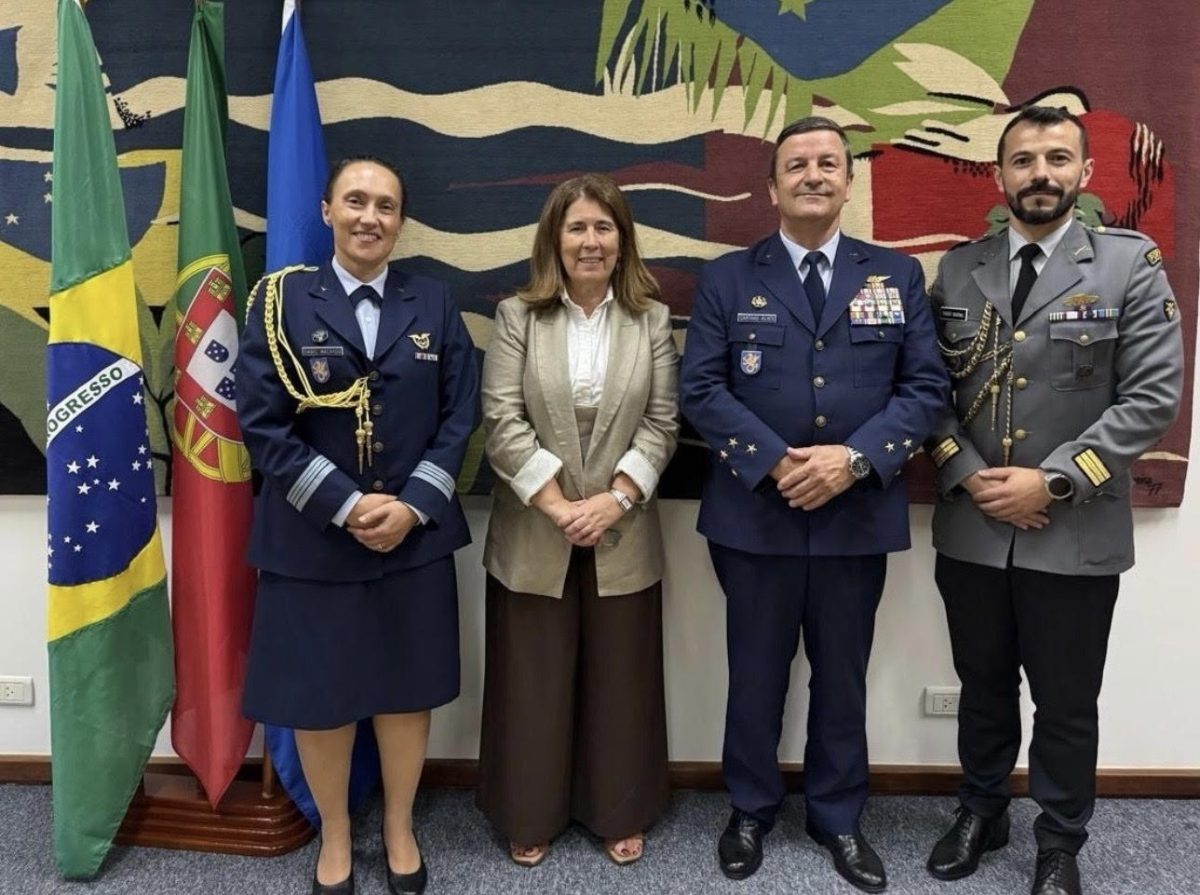 Chefe das Forças Armadas de Portugal visita Brasília e reforça cooperação na CPLP