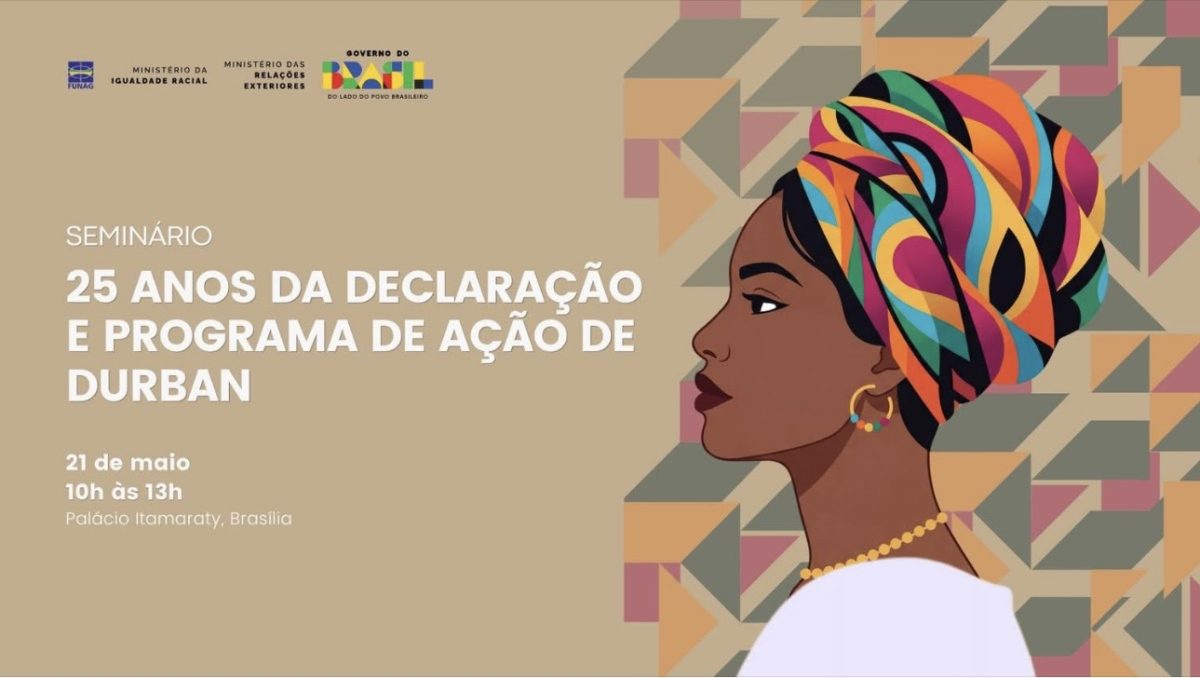 Seminário “25 Anos da Declaração e Programa de Ação de Durban”